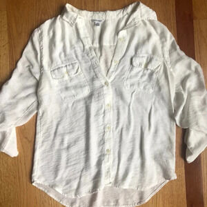 Calvin Klein White Button Down